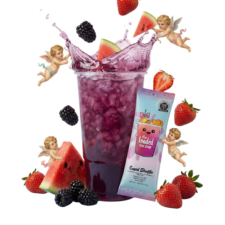 Cupid Shuffle – Strawberry & Watermelon Swirl