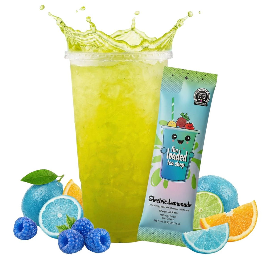 Electric Lemonade Blue Sour Hydration Mix Singles