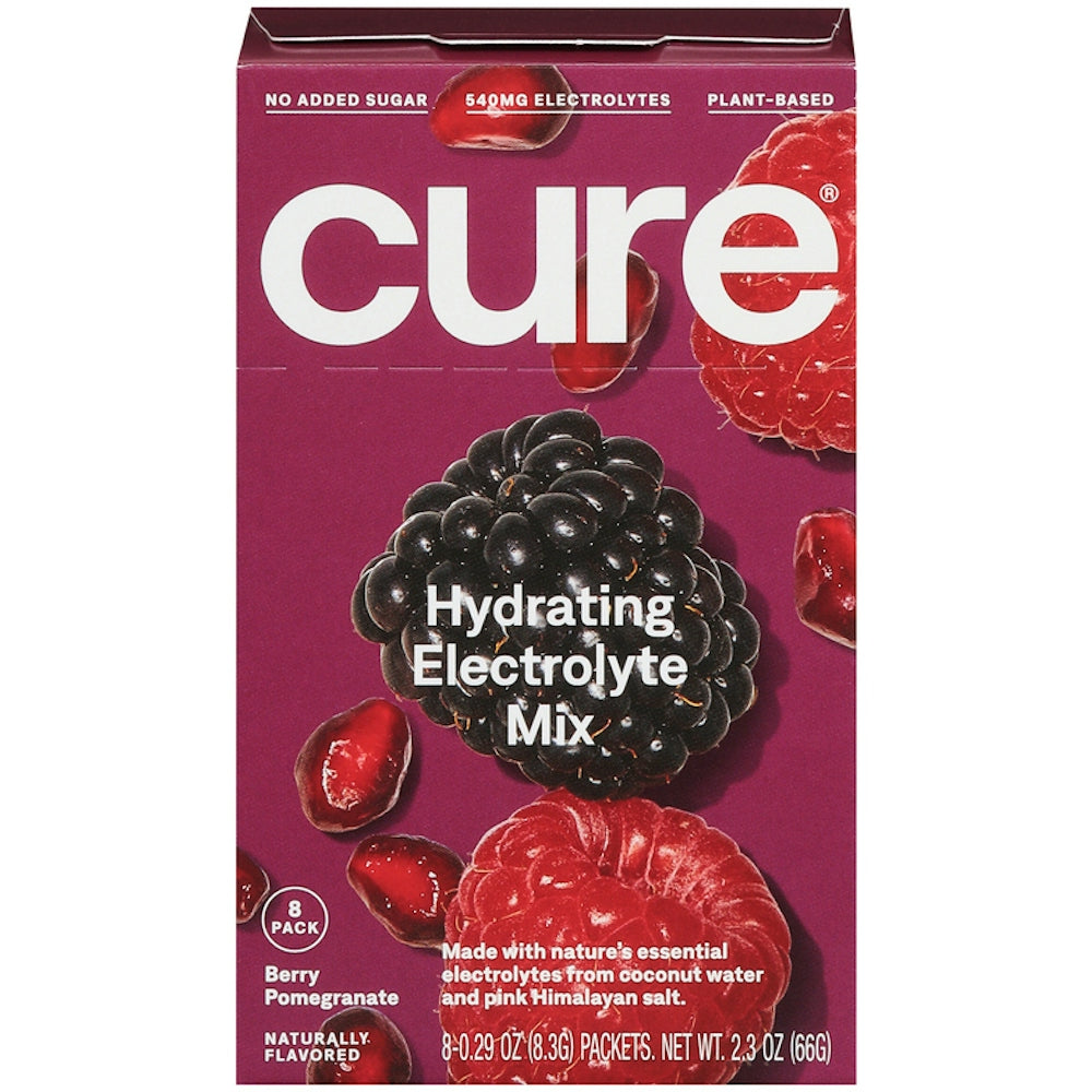 Cure Hydration Berry Pomegranate: Hydrating Electrolyte Mix