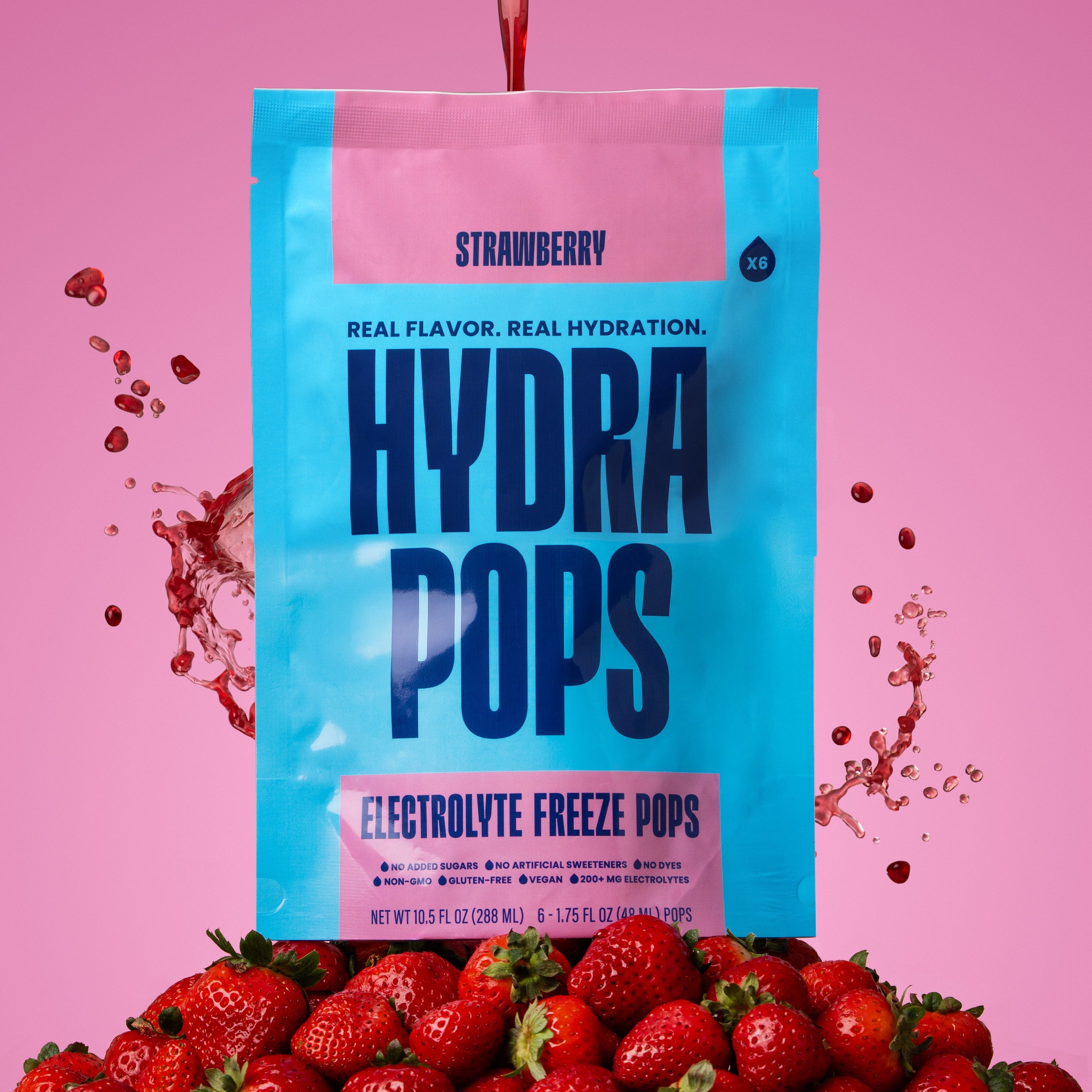 Hydra Pops - Strawberry