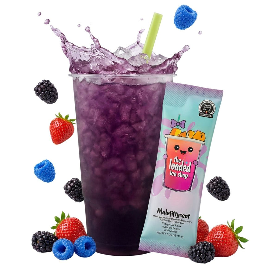Malefiftycent – Rainbow Burst, Blue Sour & Strawberry
