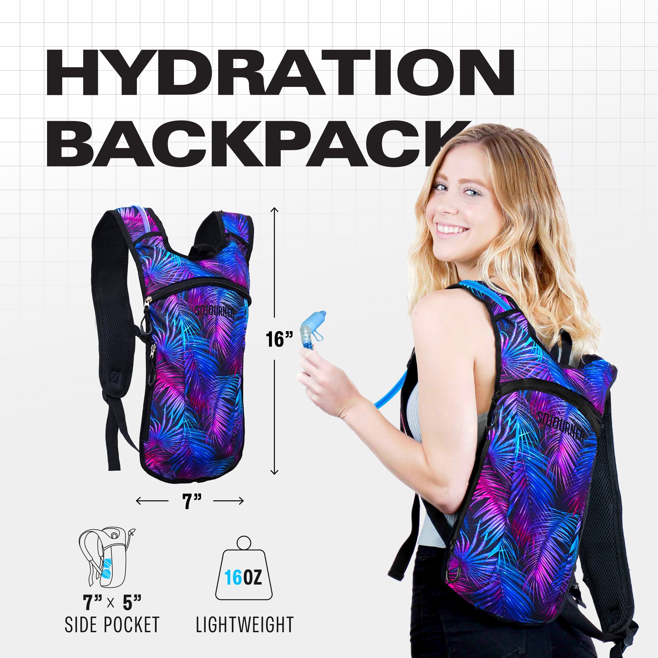 SoJourner All-Day Hydration Backpack – Built to Move (Small)