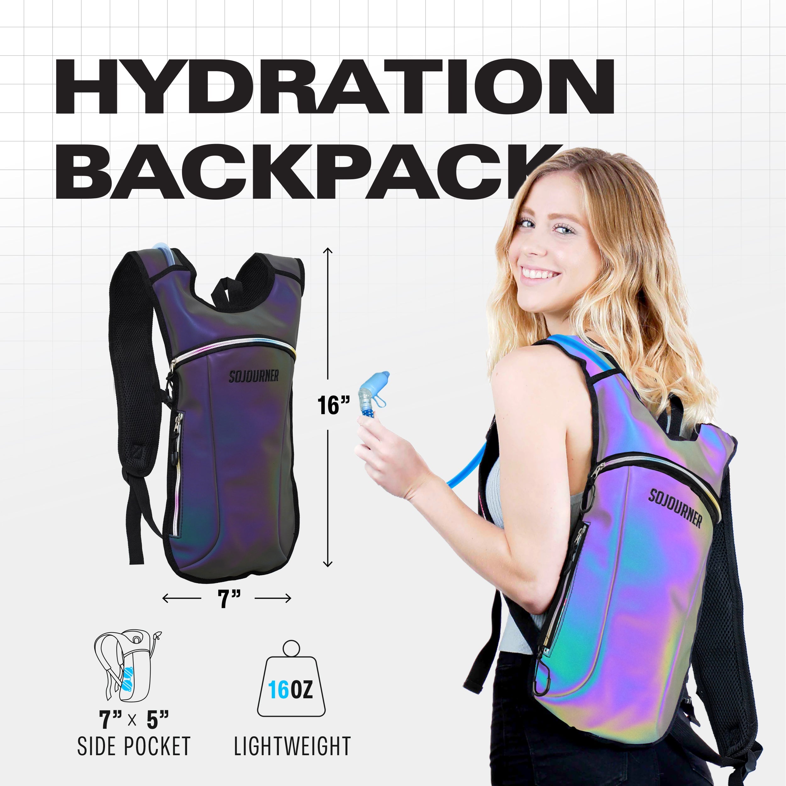 SoJourner All-Day Hydration Backpack – Built to Move (Small)