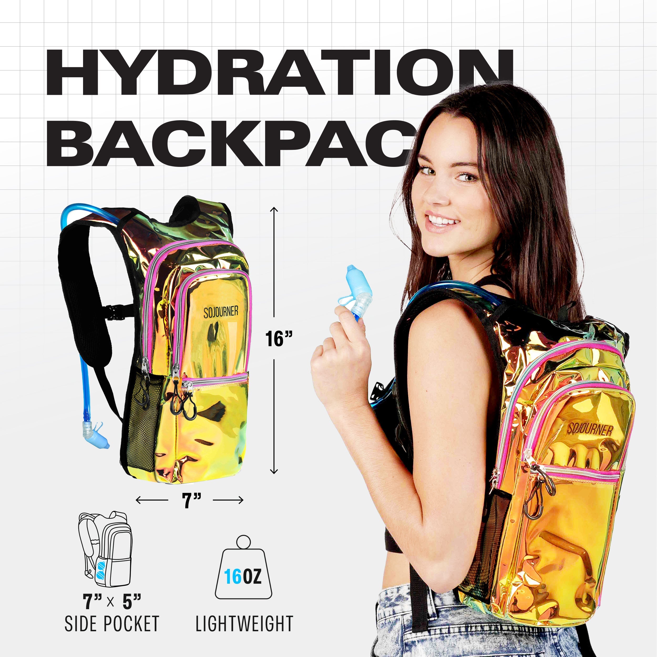 SoJourner All-Day Hydration Backpack – Built to Move (Medium)