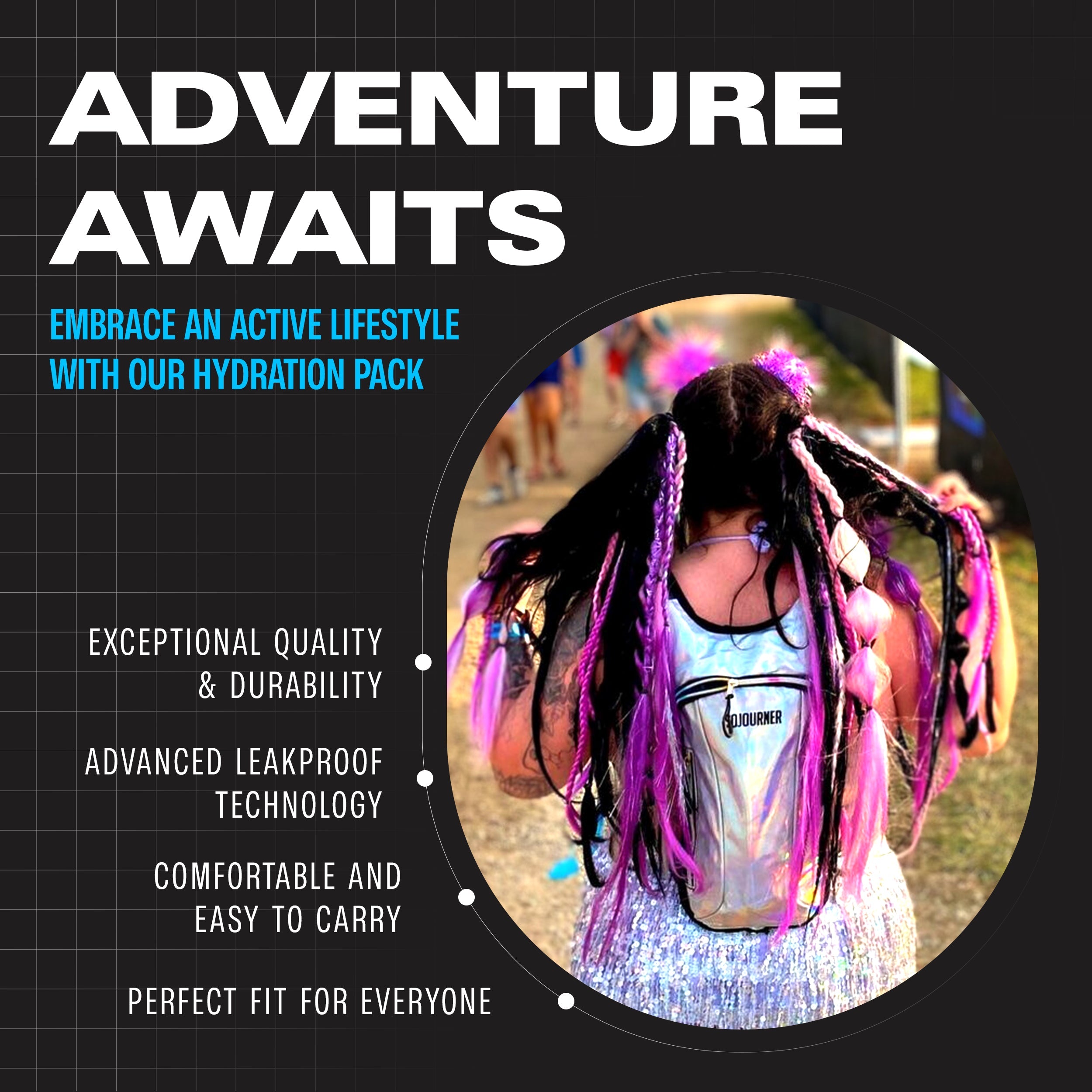 SoJourner All-Day Hydration Backpack – Built to Move (Small)