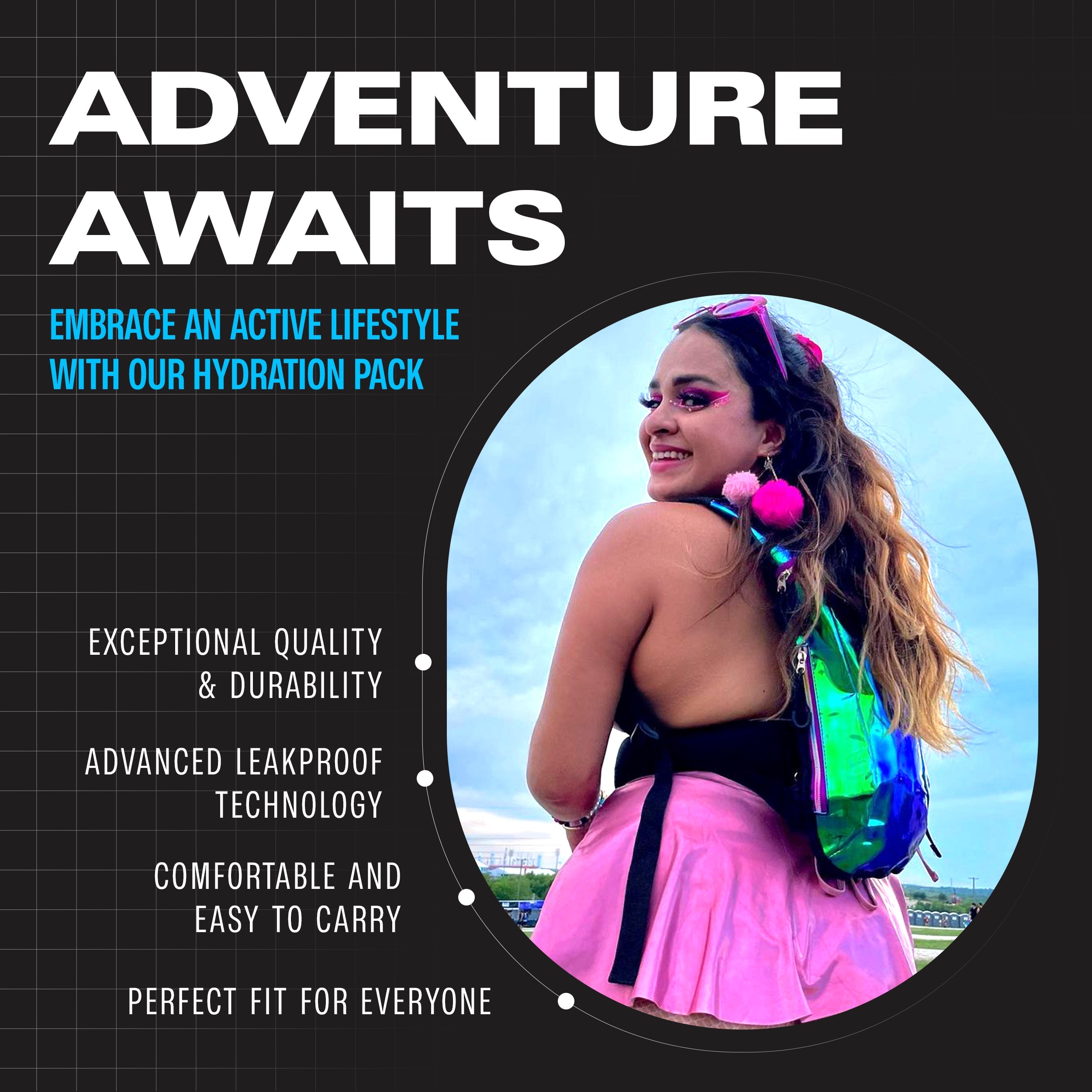 SoJourner All-Day Hydration Backpack – Built to Move (Small)