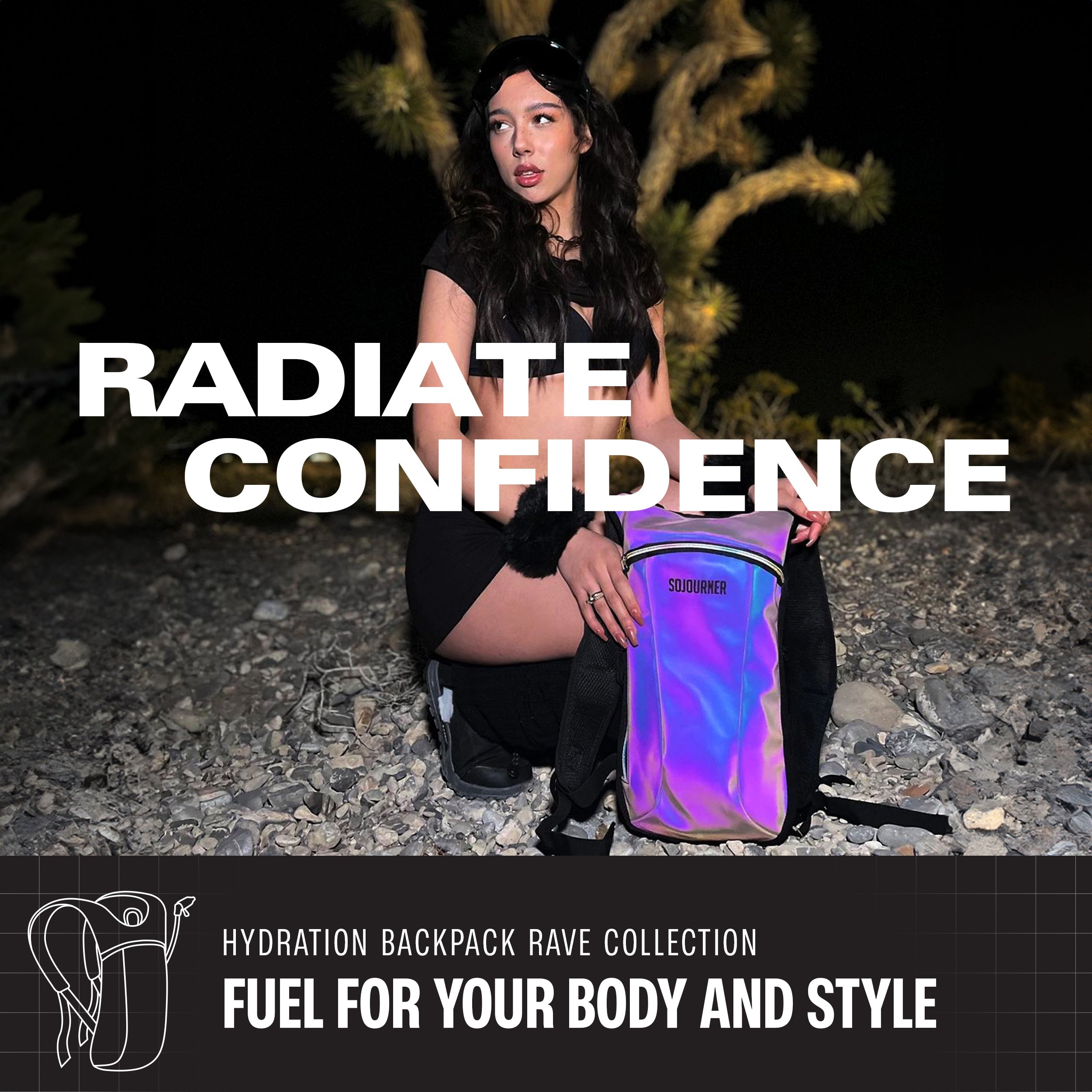SoJourner All-Day Hydration Backpack – Built to Move (Small)