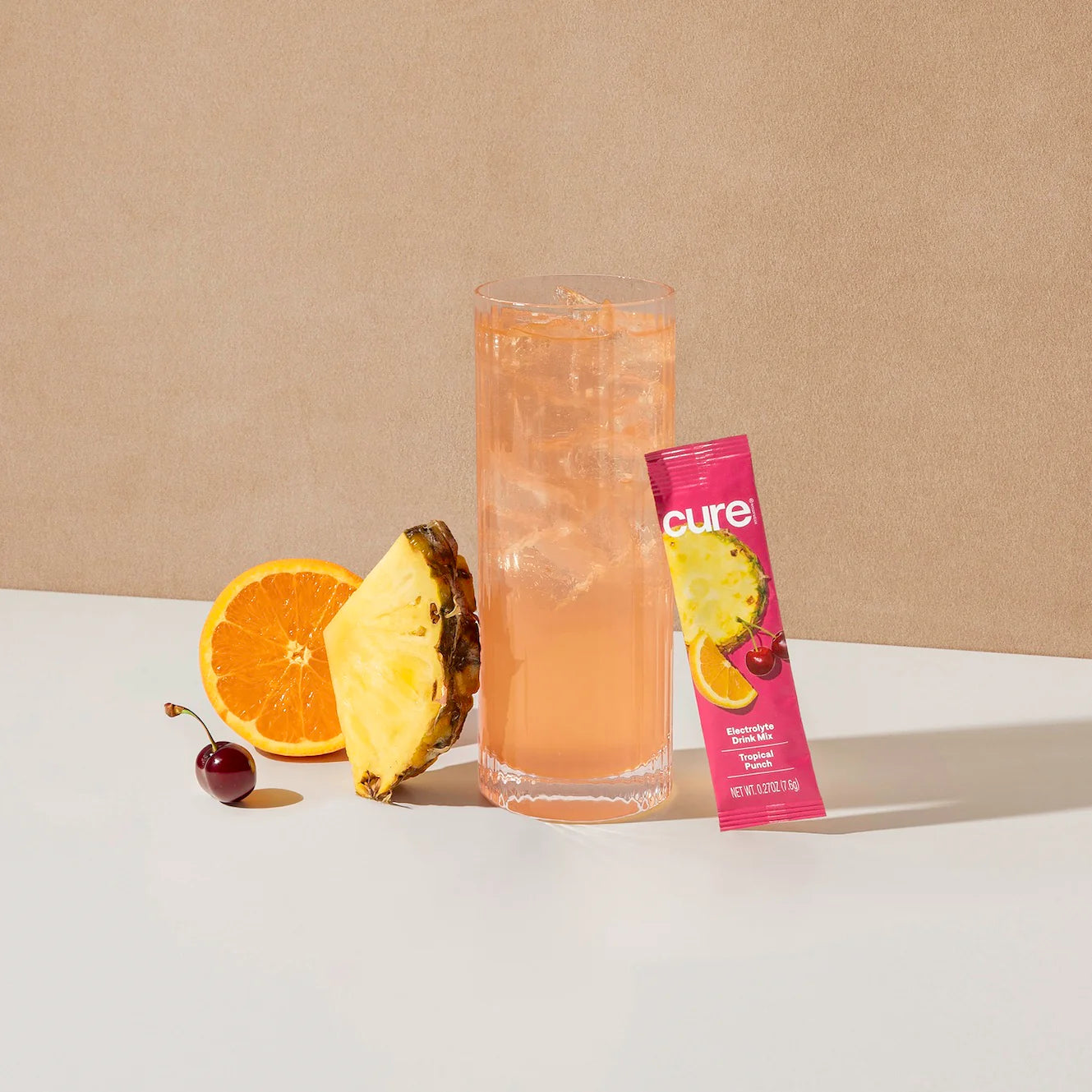 Cure Hydration Tropical Punch: Hydrating Electrolyte Mix