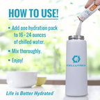 H2O ELECTROLYTES™ - Variety Pack (20 Count) - Zero Sugar Electrolyte Powder