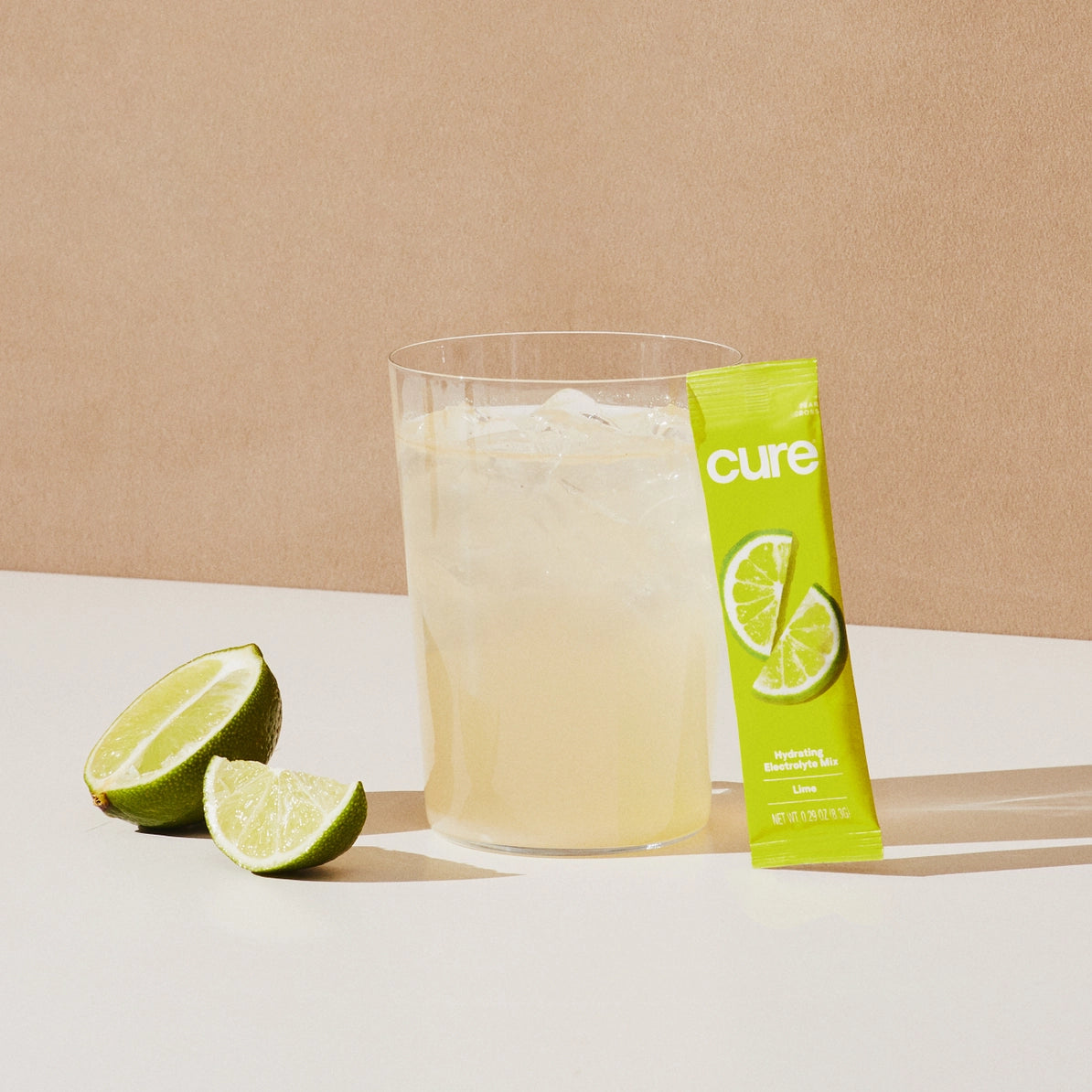 Cure Hydration Lime: Hydrating Electrolyte Mix