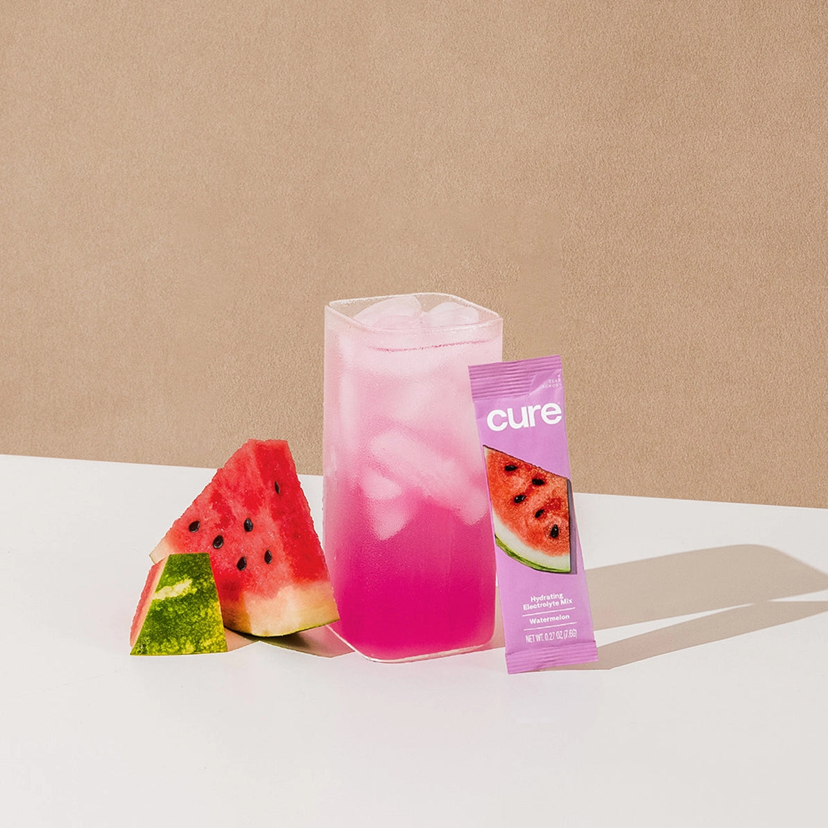 Cure Hydration Watermelon: Hydrating Electrolyte Mix